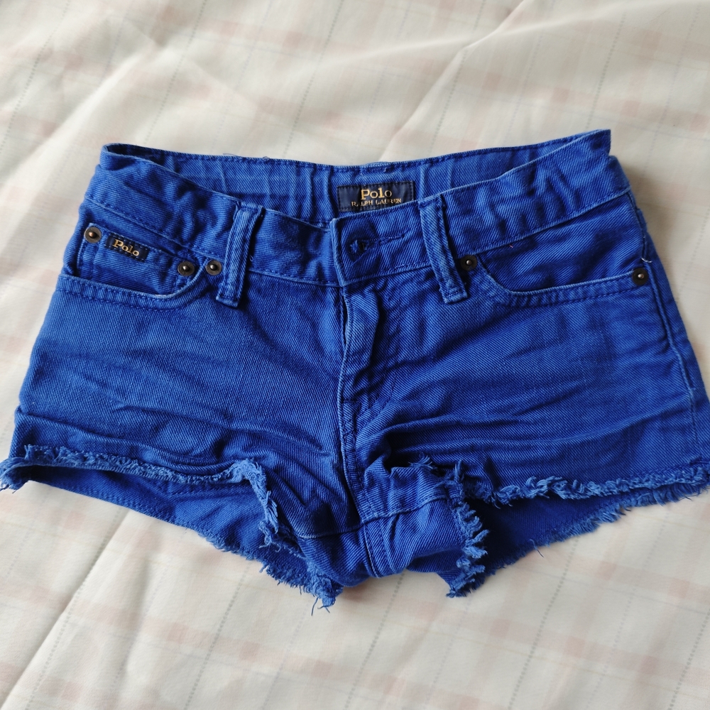 Polo by Ralph Lauren Vibrant Blue Jean Shorts